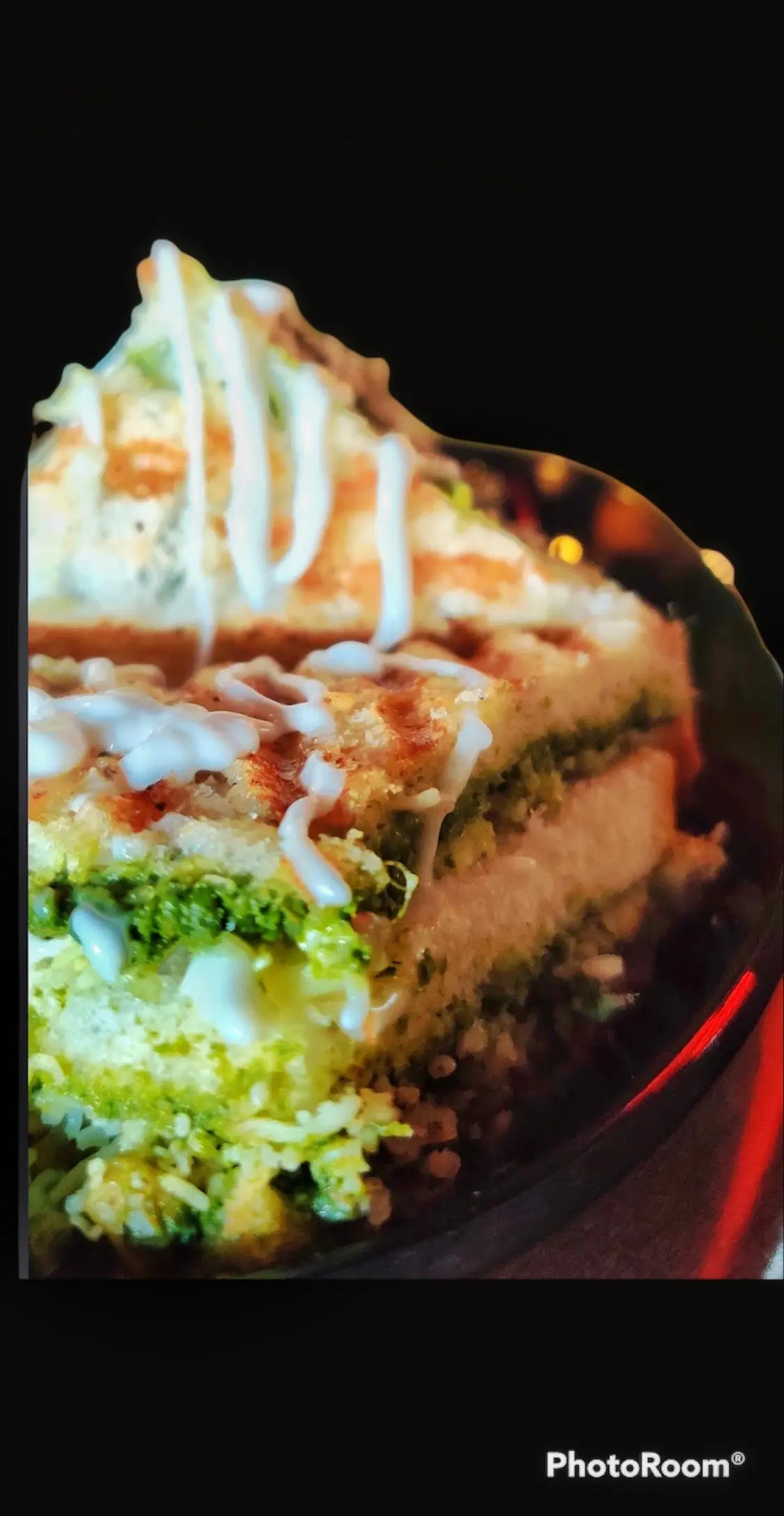 Grilled sandwich served at Chai Sutta Bar Bharuch